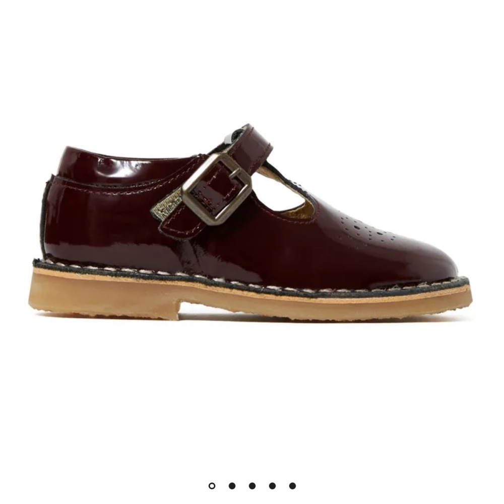 YOUNG SOLES Penny Mary Jane Shoes | Burgundy